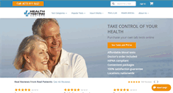 Desktop Screenshot of healthtestingcenters.com